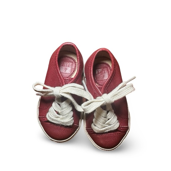 Frye leather baby shoes sz 4 - Picture 1 of 6